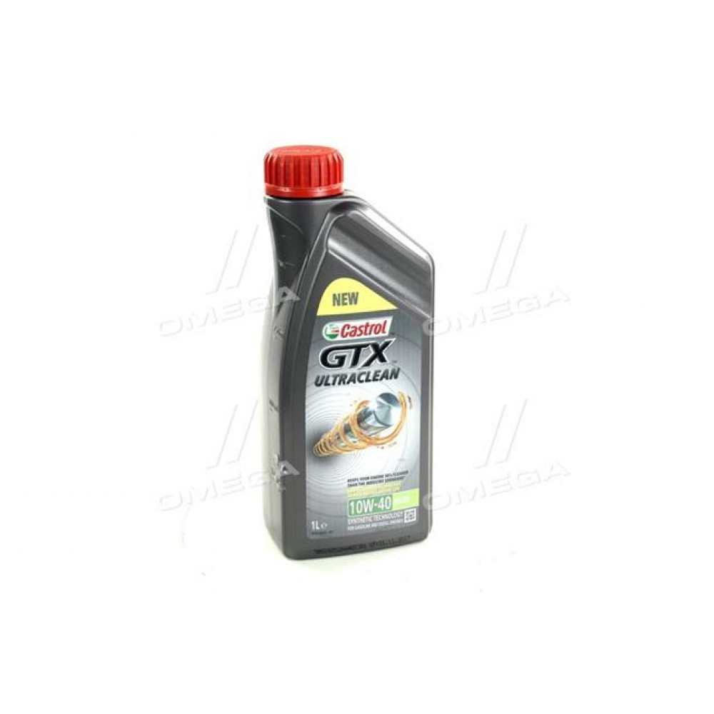 Масло моторн. Castrol GTX ULTRA CLEAN 10W-40 A3/B4 (Канистра 1л)