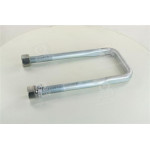 Стремянка ресори 128x24x285 F.5 FRUEHAUF (з гайкою і гровером, крок різьблення М24х2,0) (RIDER) 