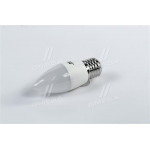 Светодиодная лампа C37, 5W,4100k, 400lm, E27,220V <DECARO> 