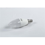 Светодиодная лампа C37, 7W,4100k, 520lm, E14,220V <DECARO> 