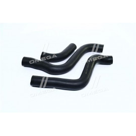 Патрубок радіатора ВАЗ 2170 (компл. 3 шт.) СТАНДАРТ <ДК>