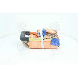 Стяжка вантажу, 5t. 50mm.x6m.(0.5+5.5) прогум. ручка <ДК>