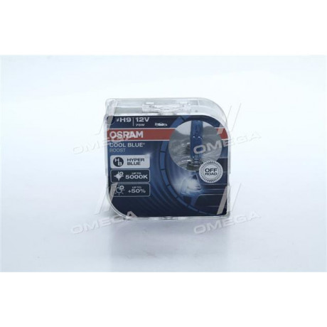 Лампа фарна H9 75W 12V PGJ19-5 COOL BLUE BOOST DUOBOX 4800К (вир-во OSRAM)