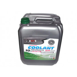 Антифриз GREEN G11 Сoolant <AXXIS>  (зелений) (Канистра 10)