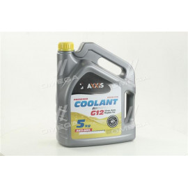 Антифриз YELLOW  G12 Сoolant <AXXIS>  (жовтий) (Канистра 5кг)