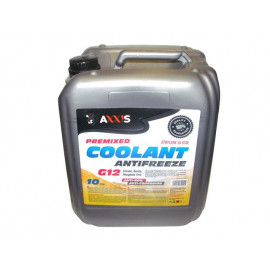 Антифриз YELLOW G12 Сoolant <AXXIS> (жовтий) (Каністра 10кг)