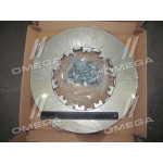 Диск гальмівний з кріпленням клинами DAF CF65 / 75/85, XF95 STANDARD (RIDER) 