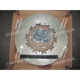 Диск гальмівний з кріпленням клинами DAF CF65 / 75/85, XF95 STANDARD (RIDER)