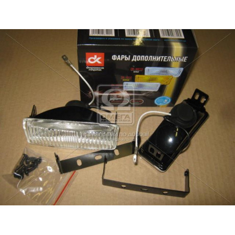 Фары дополнительные белые, H3/12V/55W,128*45mm <ДК>