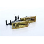 Фари додаткові жовті, H3/12V/55W, 128*45mm <ДК> 