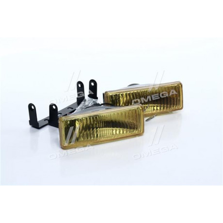 Фари додаткові жовті, H3/12V/55W, 128*45mm <ДК>