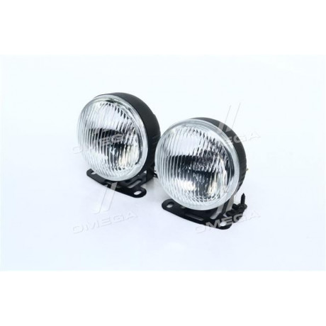 Фари додаткові білі, H3/12V/55W, D=90mm <ДК>