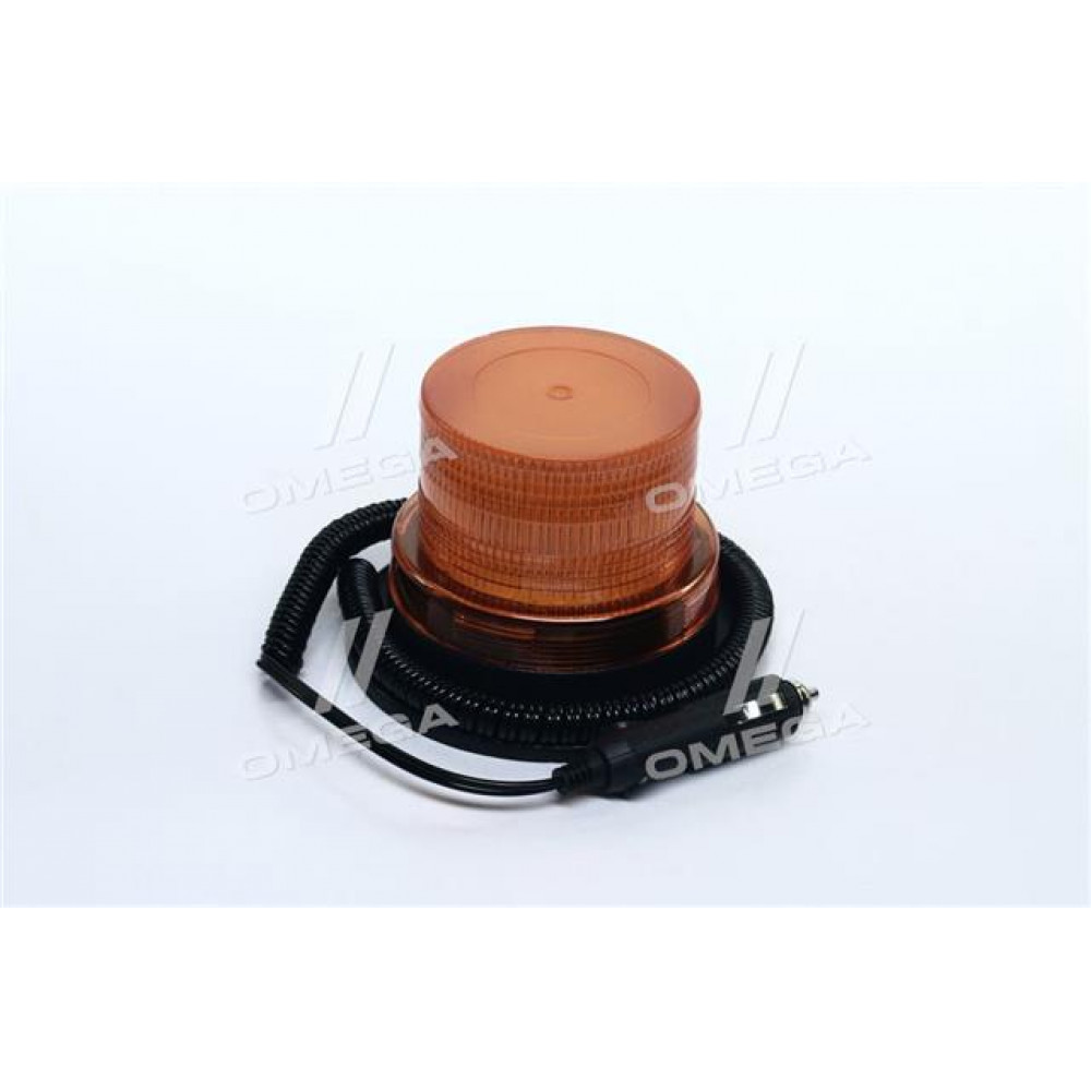 Проблисковий маяк помаранчевий LED, 130 * 96mm <ДК>