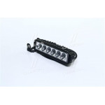 Фара LED прямокутна 18W, 6 ламп, 159,8 * 45,2,2мм, вузький промінь <ДК> 