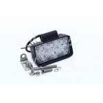 Фара LED прямокутна 18W, 6 ламп, 110 * 114,5мм, вузький промінь <ДК> 