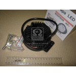 Фара LED кругла 42W, 14 ламп, 116 * 137,5мм, широкий промінь <ДК> 