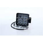 Фара LED прямокутна 48W, 16 ламп, 110 * 164мм, вузький промінь <ДК> 