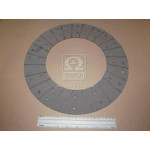 Накладка диска зчеплен. МТЗ-50, 80, 82, 100 (свердл.під БЗТДіА) (вир-во Трибо) 