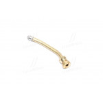 Вентиль безкамерний для ГА 100 MS (V3.20.11) (O9,7 / 30 * 45 * 25 мм 27 гр * 42 гр / 2 вигину)  <ДК> 