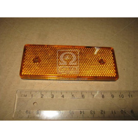 Световозвращатель (катафот) оранжевый, 100x40x7,3 (Руслан-Комплект)