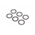 Р/к уплотнительных колец гайки крышки головки цилиндров двигателя Д-260 (МТЗ-1221) (Руслан-Комплект) 