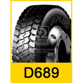 Шина 11,00R20 152/149K (18PR) D689 (Aplus) з камерою та обідною стрічкою