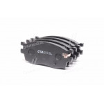 Колодка торм. HYUNDAI ACCENT, KIA RIO II передн. (вир-во CTR) 