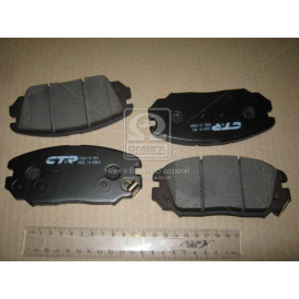 Колодка торм. HYUNDAI SONATA, HONDA CIVIC передн. (вир-во CTR)