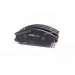 Колодка торм. SSANGYONG ACTYON, REXTON, HYUNDAI SANTA FE (SM) передн. (вир-во CTR) 