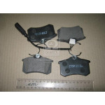 Колодка торм. FORD GALAXY, SEAT ALHAMBRA, VW T4, SHARAN задн. (вир-во CTR) 