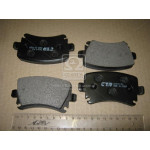 Колодка торм. AUDI A4, SEAT, SKODA,VW задн. (вир-во CTR) 