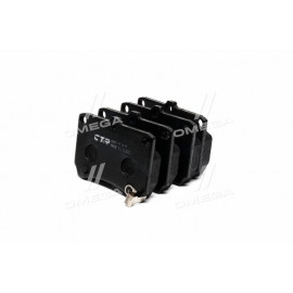 Колодка торм. MAZDA 323 C IV (BG), 323 C V (BA), 323 F IV (BG) передн. (вир-во CTR)  Колодка торм. MAZDA 323 C IV (BG), 323 C V (BA), 323 F IV (BG) передн. (вир-во CTR)