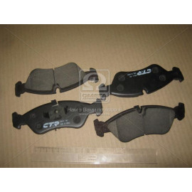 Колодка торм. передн. DAEWOO LANOS (KLAT) 1.6 16V, NEXIA 1.5, OPEL (вир-во CTR)