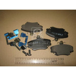 Колодка торм. DACIA, RENAULT, передн. (вир-во CTR) 