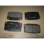 Колодка торм. OPEL ASCONA C, CORSA A передн. (пр-во CTR) 