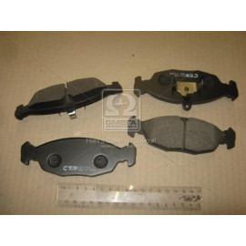 Колодка торм. DAEWOO LANOS 1.5/1.6 (KLAT), NEXIA передн. (вир-во CTR)