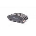 Колодка торм. CHEVROLET LACETTI передн. (вир-во CTR) 