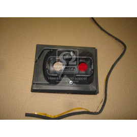 Фонарь ВАЗ 2110 задн. лев. (черн. корпус) (пр-во Россия)