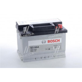 Аккумулятор   53Ah-12v BOSCH (S3004) (242x175x175),R,EN500