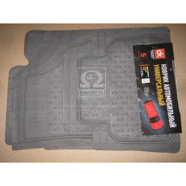 Килим гумовий UNI BURAN Сірий 5ШТ. / УП. <ДК>