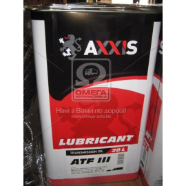 Олива трансмісійна (червоне) AXXIS  ATF 3   (Канiстра 20л)  Олива трансмісійна (червоне) AXXIS  ATF 3   (Канiстра 20л)