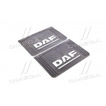 Бризговики 40X60X4 з обємною написом DAF (TEMPEST) 