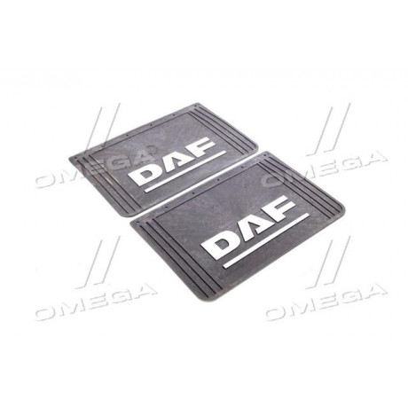 Брызговик 40X60X4 с объемной надписью DAF (TEMPEST)