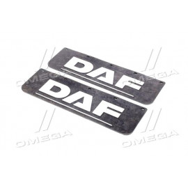 Бризговики 18X60X4 з обємною написом DAF (TEMPEST)