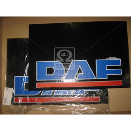 Бризговики 40X60X4 (кольоровий) з написом DAF (TEMPEST)