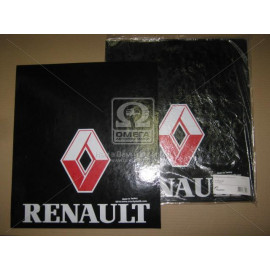 Бризговики 45x40x4 (кольоровий) з написом RENAULT (TEMPEST)