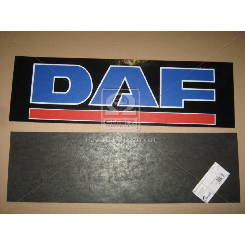 Бризговики 18X60X4 з написом DAF (TEMPEST)