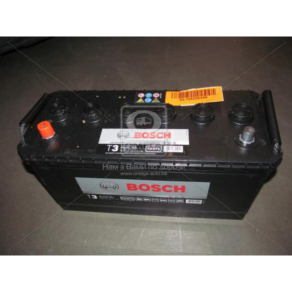 Аккумулятор  100Ah-12v BOSCH (T3071) (413x175x220),L,EN600 !КАТ. -15%