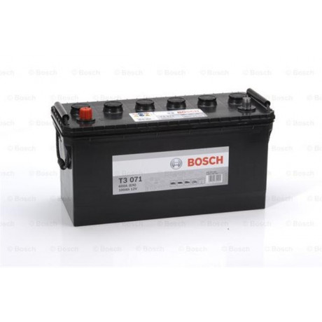 Аккумулятор  100Ah-12v BOSCH (T3071) (413x175x220),L,EN600 !КАТ. -20%