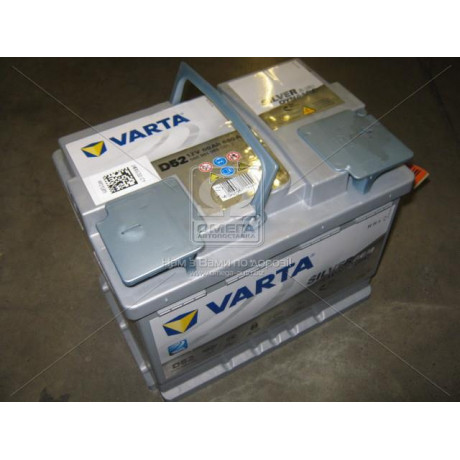 Акумулятор   60Ah-12v VARTA Silver Dynamic AGM (D52  ) (242х175х190),R,EN680 !КАТ. -10%